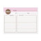 Monogram Bridal Shower Recipe Card