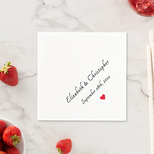 Monogram Bride Groom Wedding Date Party Cocktail Napkins (Monogram Bride Groom Wedding Date Party Cocktail Napkins)