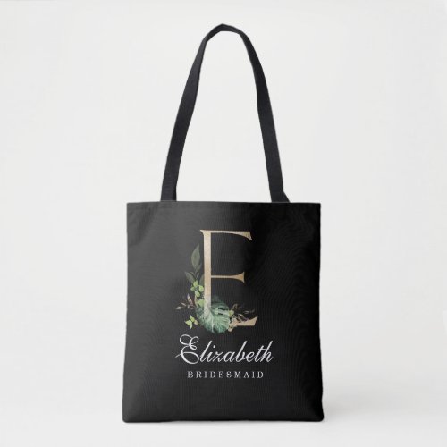 Monogram Bridesmaid Tote