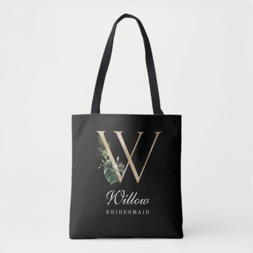 Monogram Bridesmaid Tote