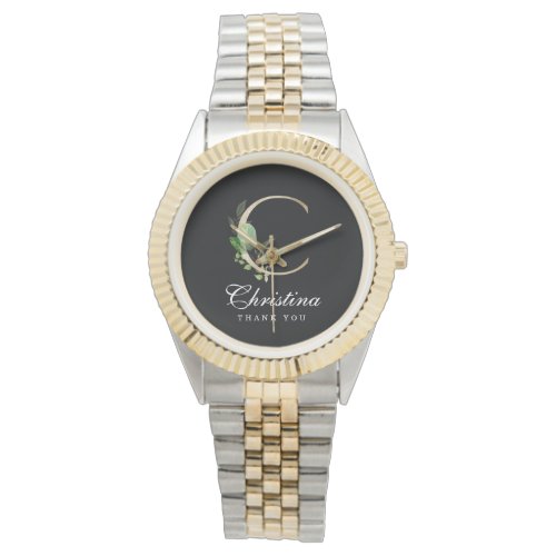 Monogram Bridesmaid Watch