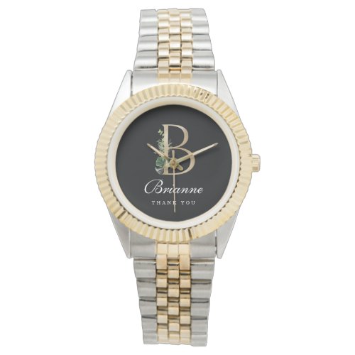 Monogram Bridesmaid Watch