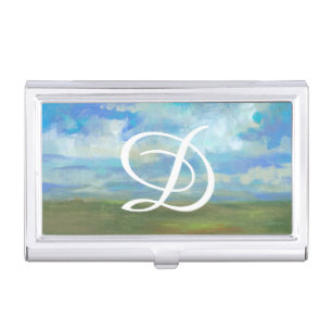 Monogram   Bright Day II Business Card Case