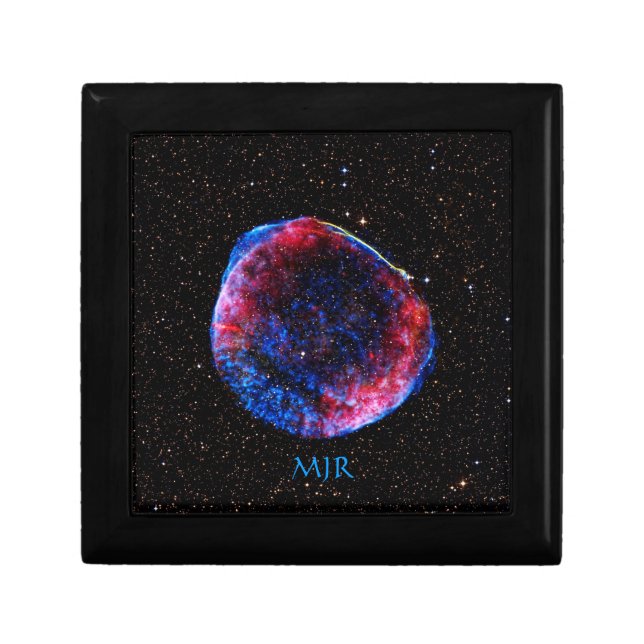 Monogram Brightest Supernova Ever space picture Keepsake Box (Front)