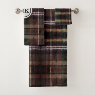 Monogram Brown Plaid 