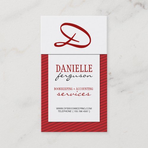 Monogram Business Card