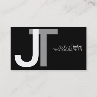 Monogram Business Card