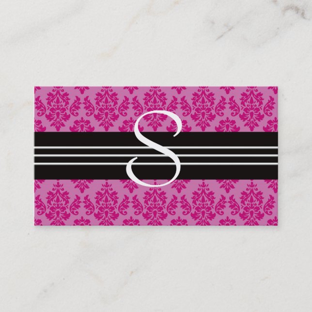 Monogram Business Card (Front)