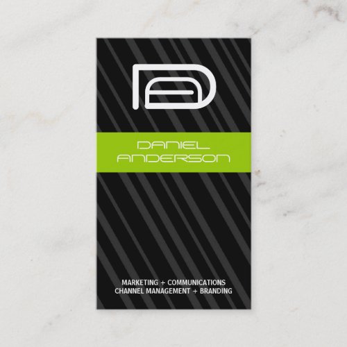 Monogram Business Card