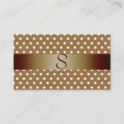 Monogram Business Card