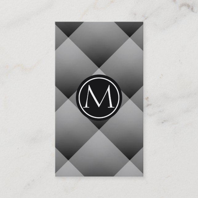 Monogram Business Card (Front)