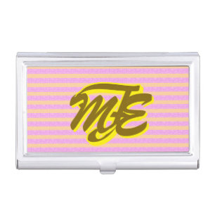 Monogram Business Card Holder