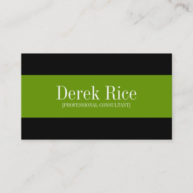 Monogram Business Cards (Front)