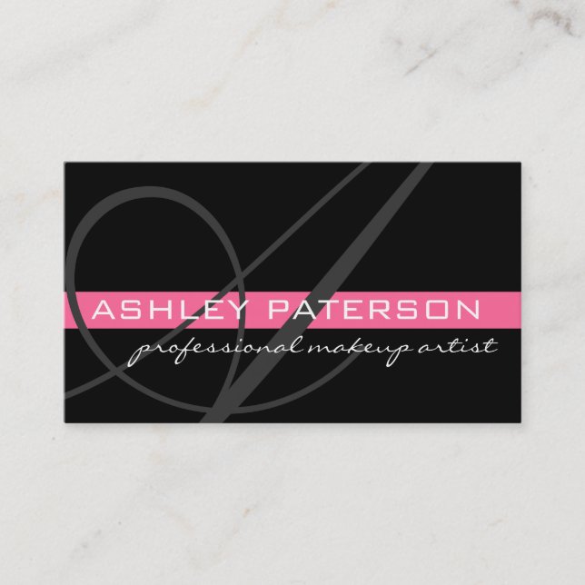Monogram Business Cards (Front)