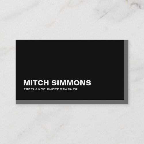 Monogram Business Cards