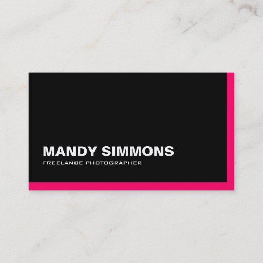 Customizable Monogram Business Cards