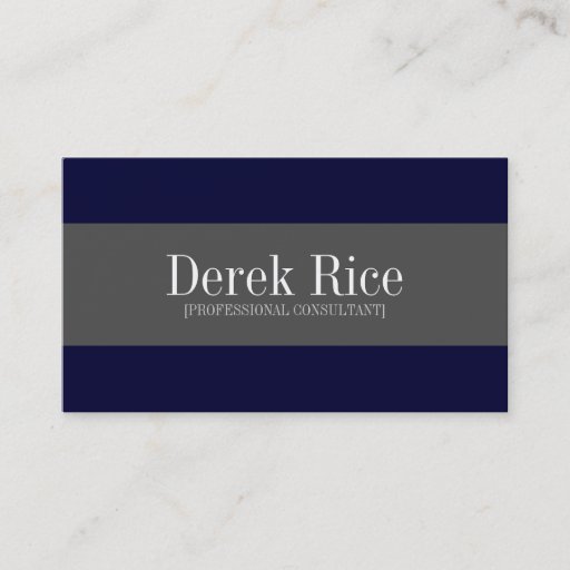Customizable Monogram Business Cards