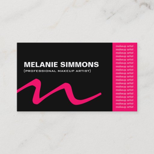 Customizable Monogram Business Cards
