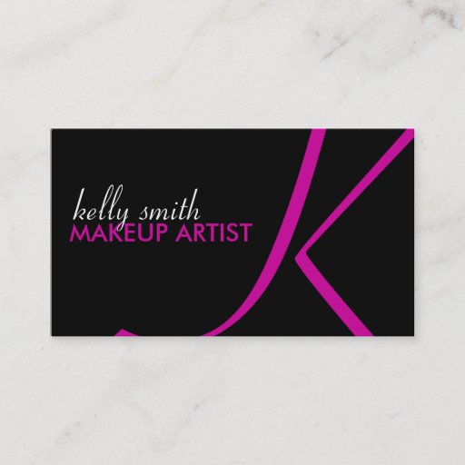 Customizable Monogram Business Cards