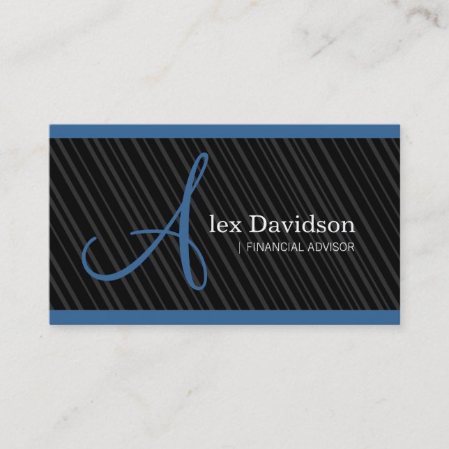 Monogram Business Cards (Front)