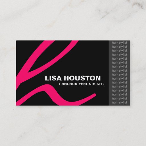 Customizable Monogram Business Cards