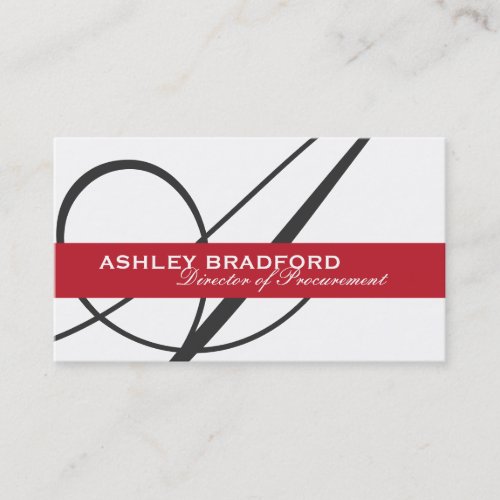 Monogram Business Cards