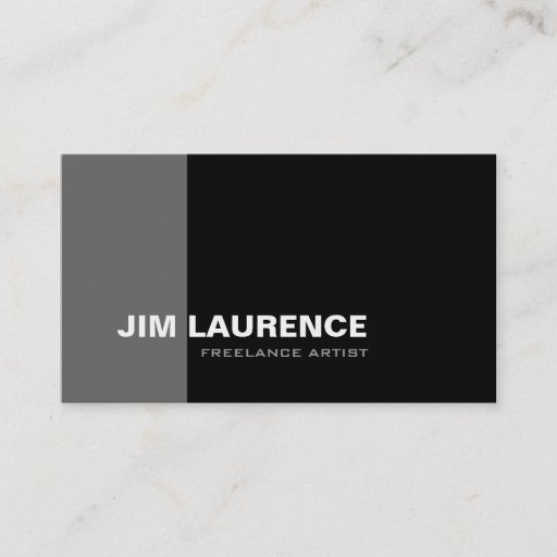 Customizable Monogram Business Cards
