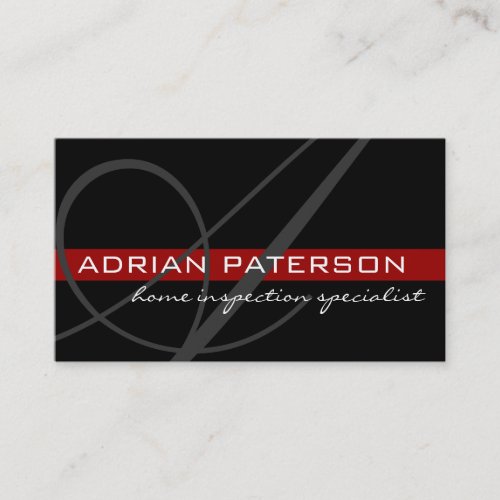 Monogram Business Cards