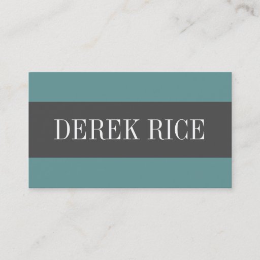 Customizable Monogram Business Cards