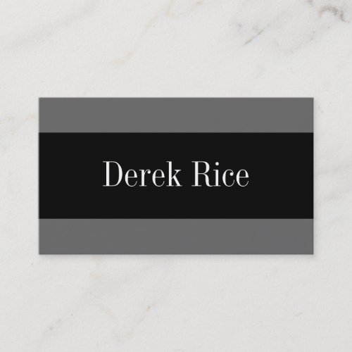 Monogram Business Cards