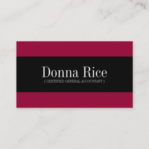 Monogram Business Cards