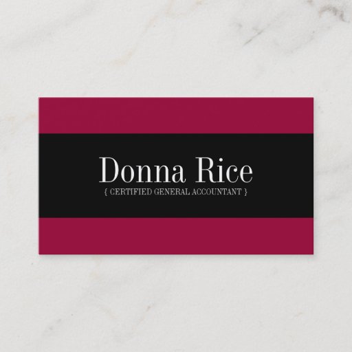 Customizable Monogram Business Cards