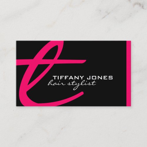 Monogram Business Cards