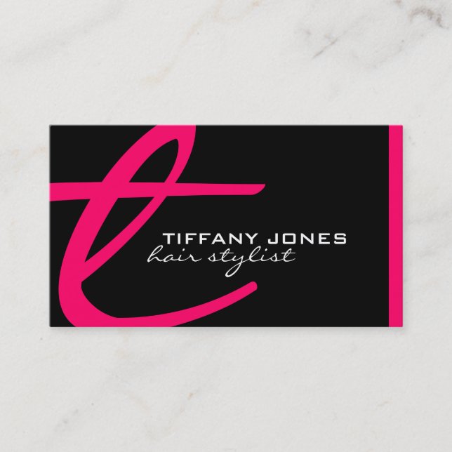 Monogram Business Cards (Front)