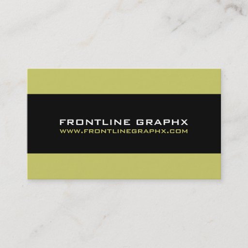 Customizable Monogram Business Cards