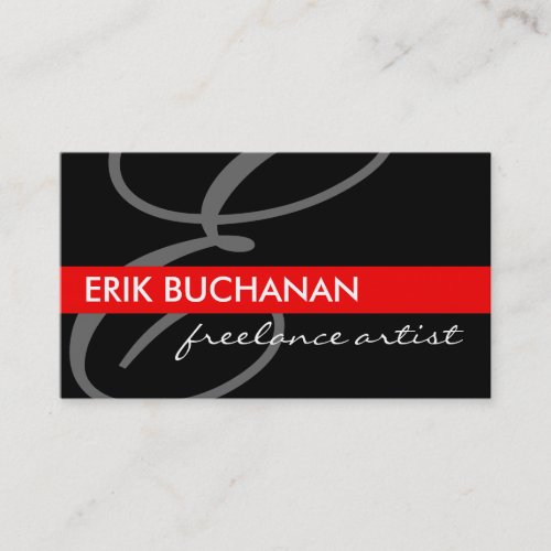 Monogram Business Cards