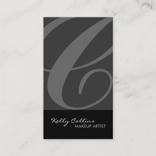 Monogram Business Cards