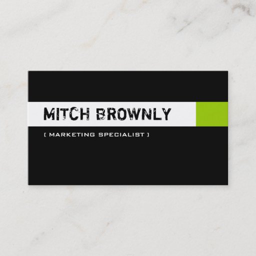 Customizable Monogram Business Cards