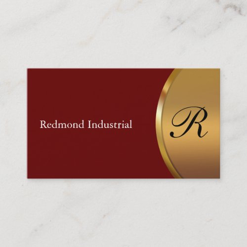 Monogram Business Cards