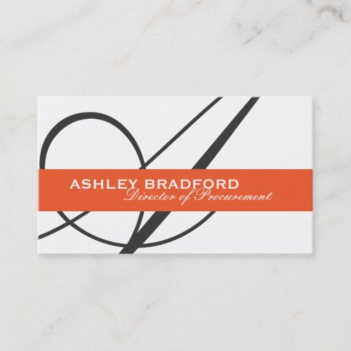 Monogram Business Cards