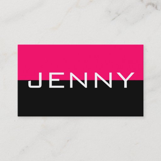 Customizable Monogram Business Cards