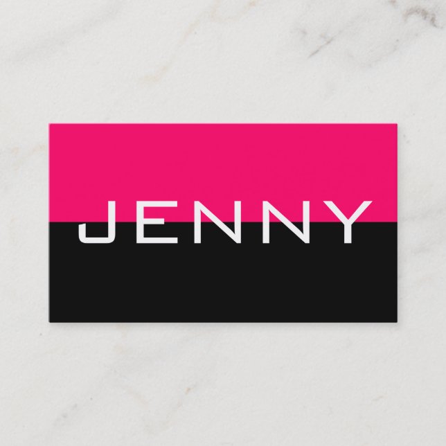 Monogram Business Cards (Front)