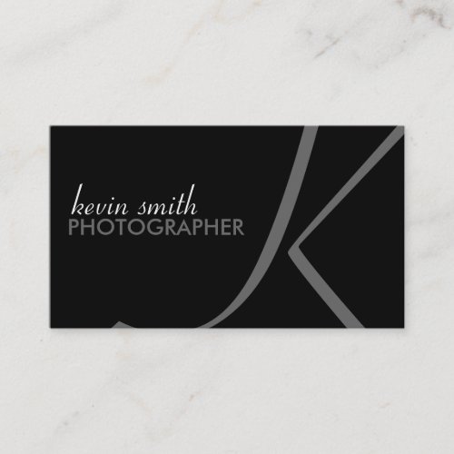 Monogram Business Cards