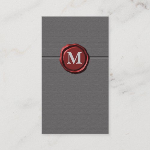 Monogram businesscards business card templates