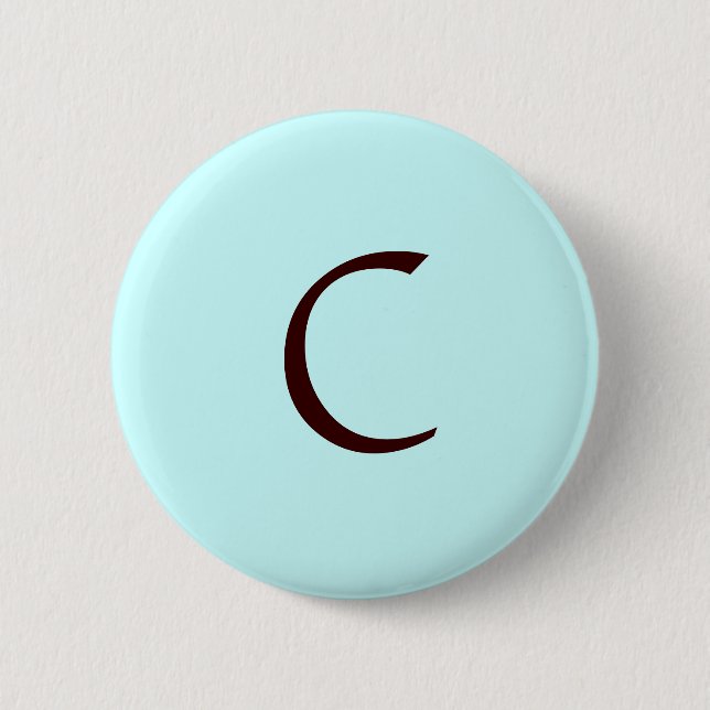 Monogram Buttom "C" Button (Front)