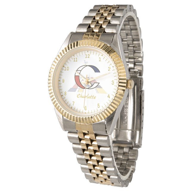 Monogram "C" - Charlotte Watch (Angled)
