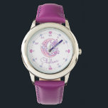 Monogram C girls doodle letter art Chelsea Watch<br><div class="desc">Monogram letter C hearts and flowers add your own name watch currently reads Chelsea. Cute doodle drawing design of the letter C surrounded by clock numbers and hearts. Other matching items and colors are available for this letter and other letters. If you need help with placing your own name on...</div>