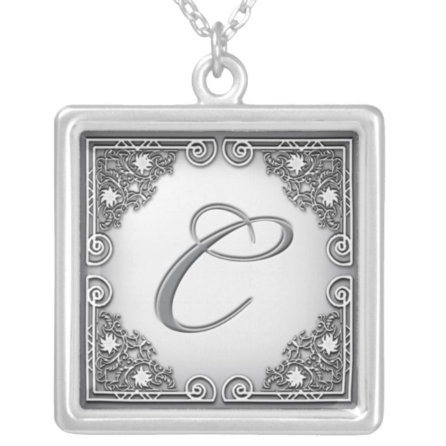 Monogram "C" Necklace (Front)