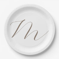 Monogram Calligraphy Unique Plain Modern