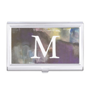 Monogram   Calm Interlude Business Card Case